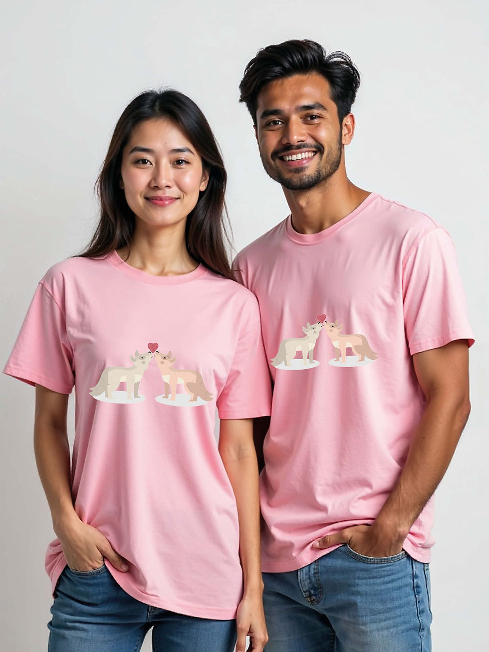 Thumbnail: Matching Outfit Cartoon Couple T-Shirt Lovers Edition – Premium Quality