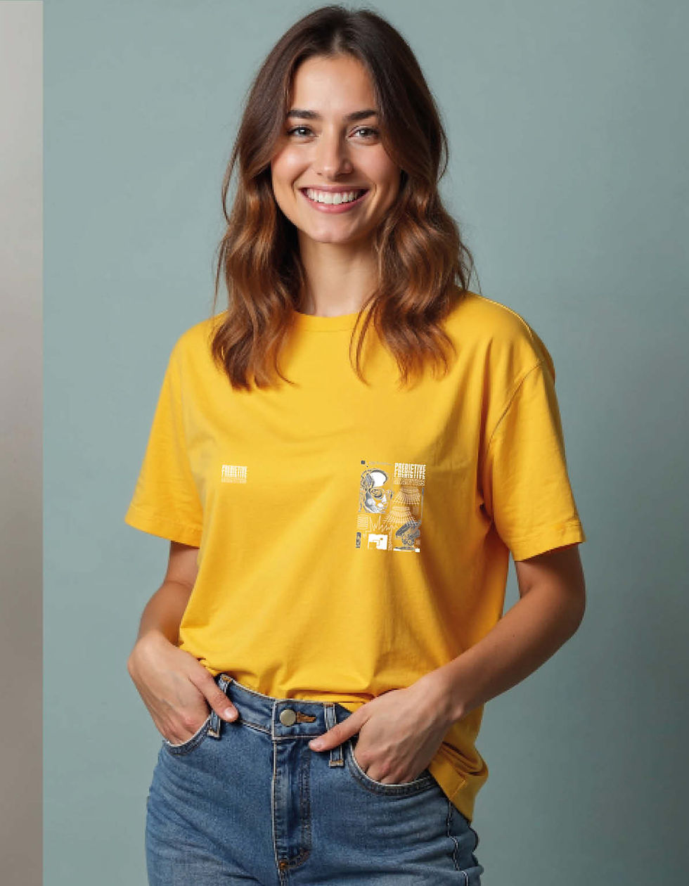 Thumbnail: Cartoon Unisex Printed T-Shirt for All Age