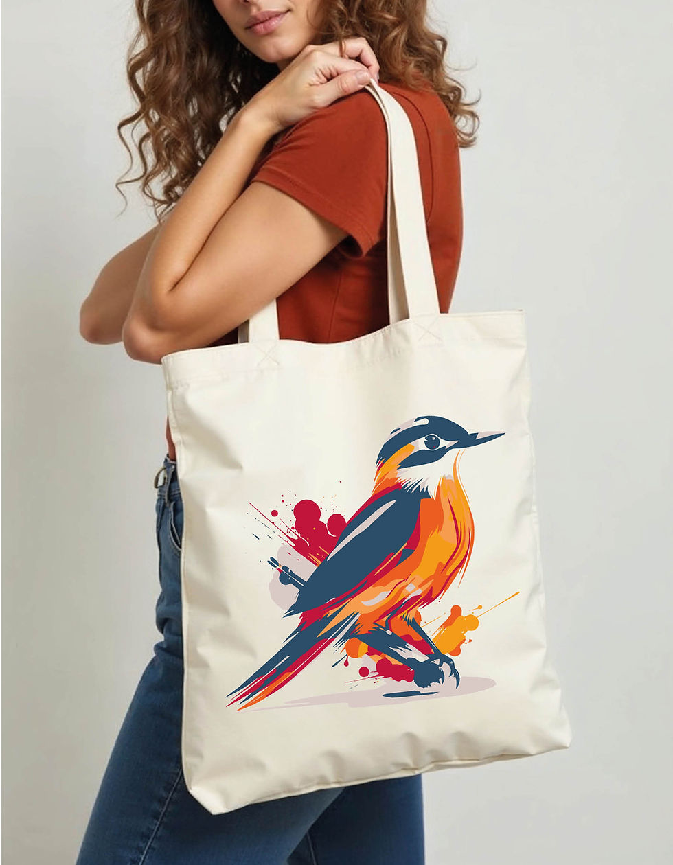 Typography Tote Printed Bag – Perfect Gift Idea Shop Now