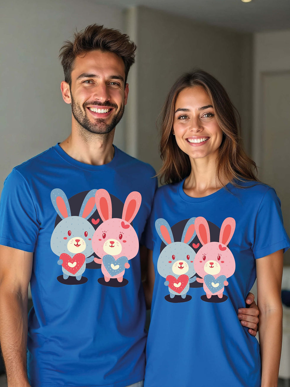 Thumbnail: Forever Love Animal Couple Matching Tee Lovers Edition – Fast