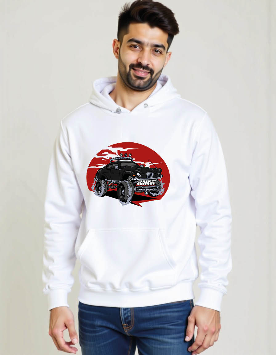 Thumbnail: racing Casual Winter Streetwear Hoodie for Men – Urban Streetwear Style | New