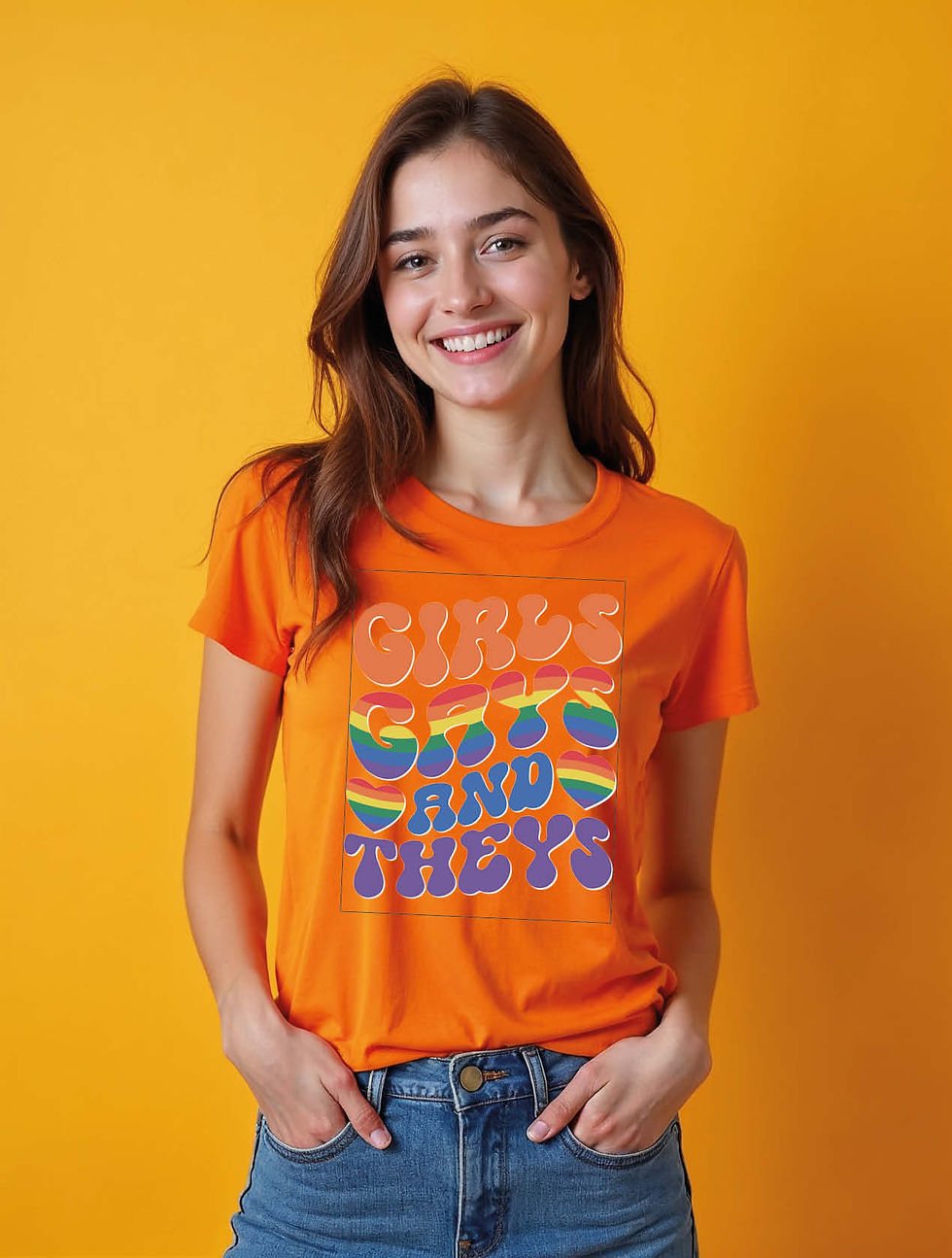 Thumbnail: girls gays and theys Casual Women’s Printed Graphic Streetwear T-Shirt – Sale