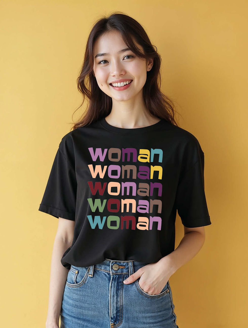 Thumbnail: woman Trendy Women’s Printed Graphic Streetwear T-Shirt – Shop Now
