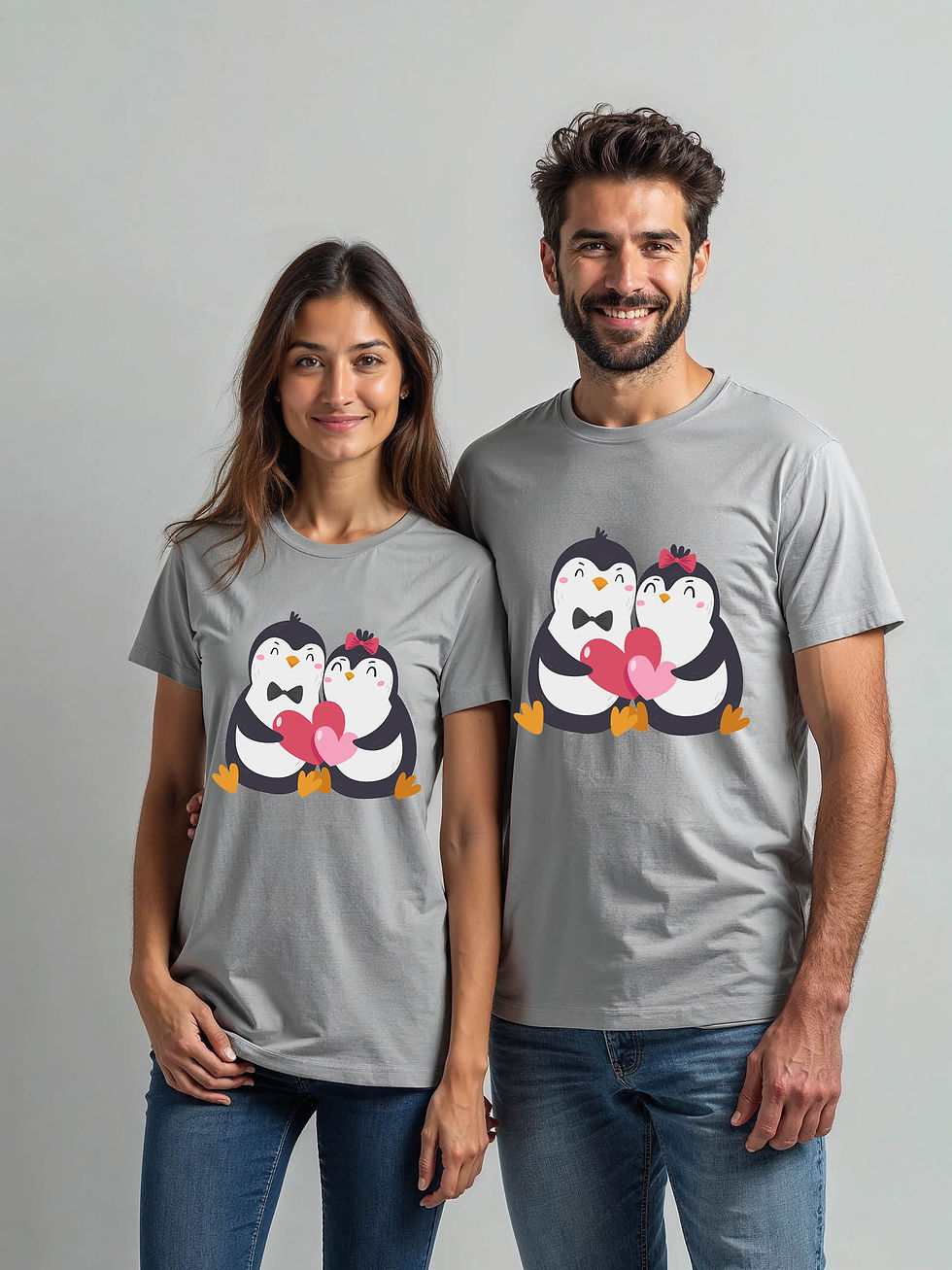 Thumbnail: Couple Goals Cartoon Couple Matching Tee Lovers Edition – Fast Delivery