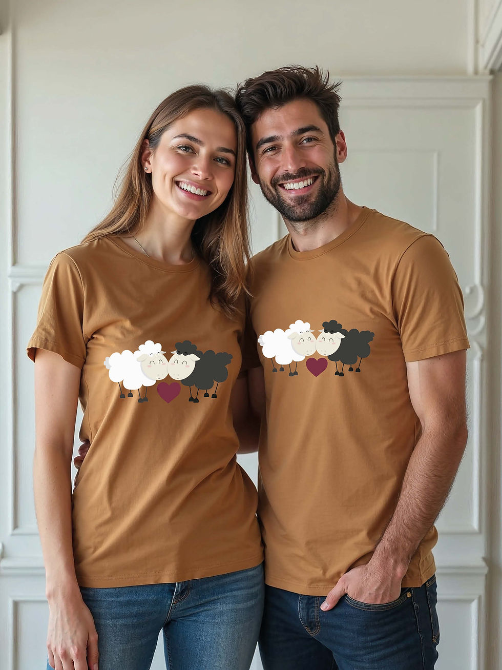 Thumbnail: Matching Outfit Animal Couple T-Shirt Lovers Edition – Buy Now