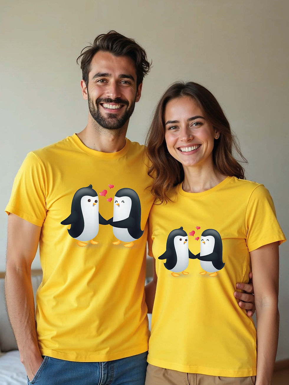 Thumbnail: Valentine’s Animal Couple T-Shirt Lovers Edition – Hot Deal