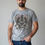 Thumbnail: head skull king mens printed graphic t shirt