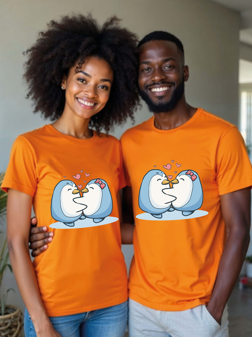Thumbnail: Valentine’s Animal Couple T-Shirt Lovers Edition – Hot Deal