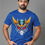 Thumbnail: warrior strongest head robot mens printed graphic t shirt