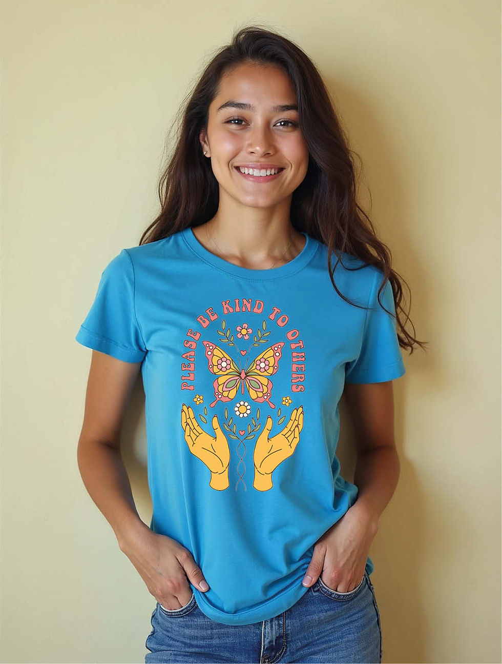 Thumbnail: please be kind to others  Trendy Women’s Printed Graphic Streetwear T-Shirt