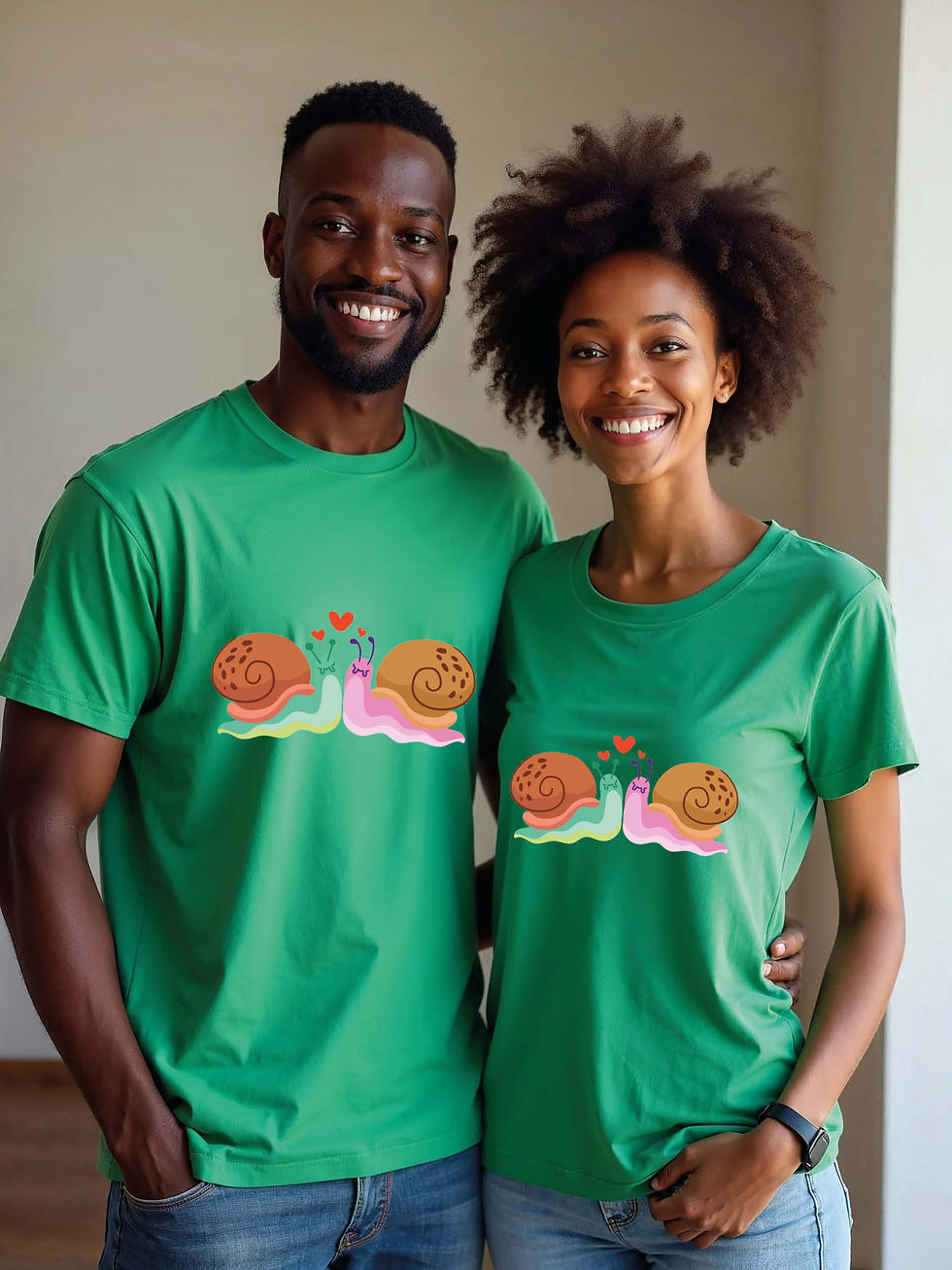 Thumbnail: Stylish Animal Couple T-Shirt Lovers Edition – Hot Deal