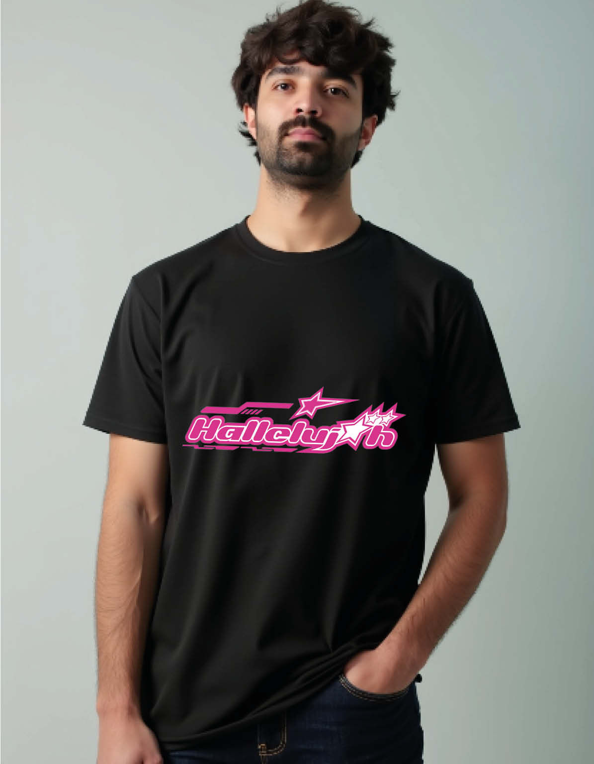 Halleujith Printed T-Shirt for All Age