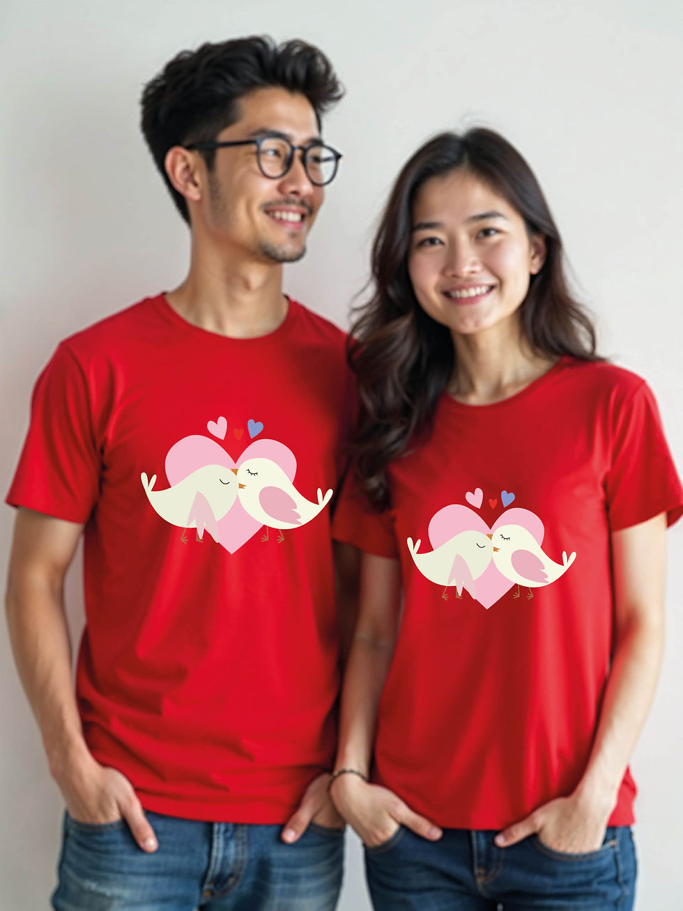 Eternal Love Cartoon Couple Matching Tee Lovers Edition – Shop Now