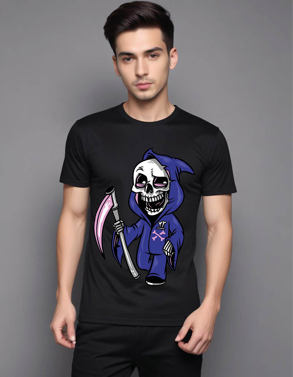 Thumbnail: deathday mens printed graphic t shirt