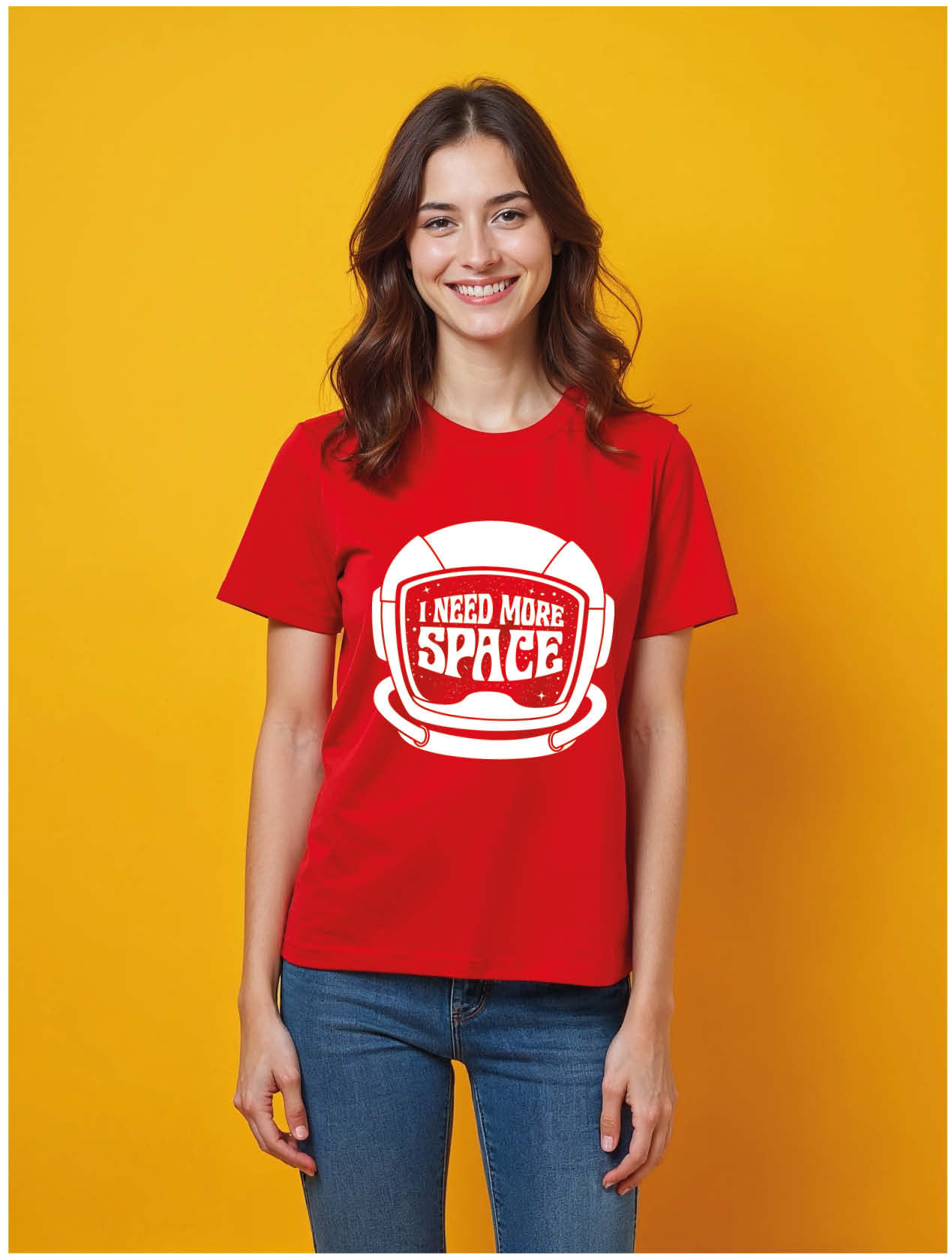 i need more space Modern Women’s Printed Graphic Streetwear T-Shirt – Shop Now