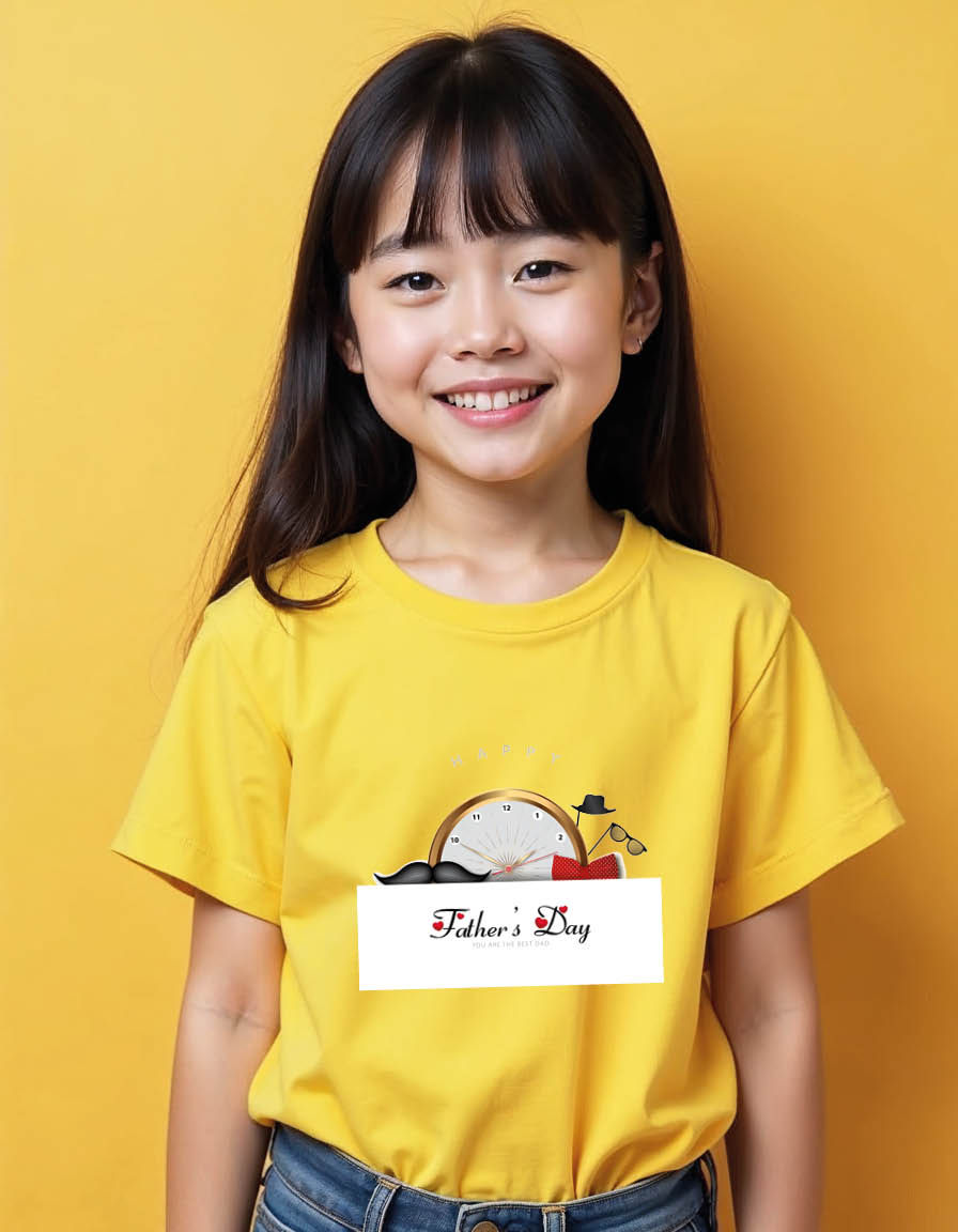 Thumbnail: Fathers day Unisex printed graphic t shirt