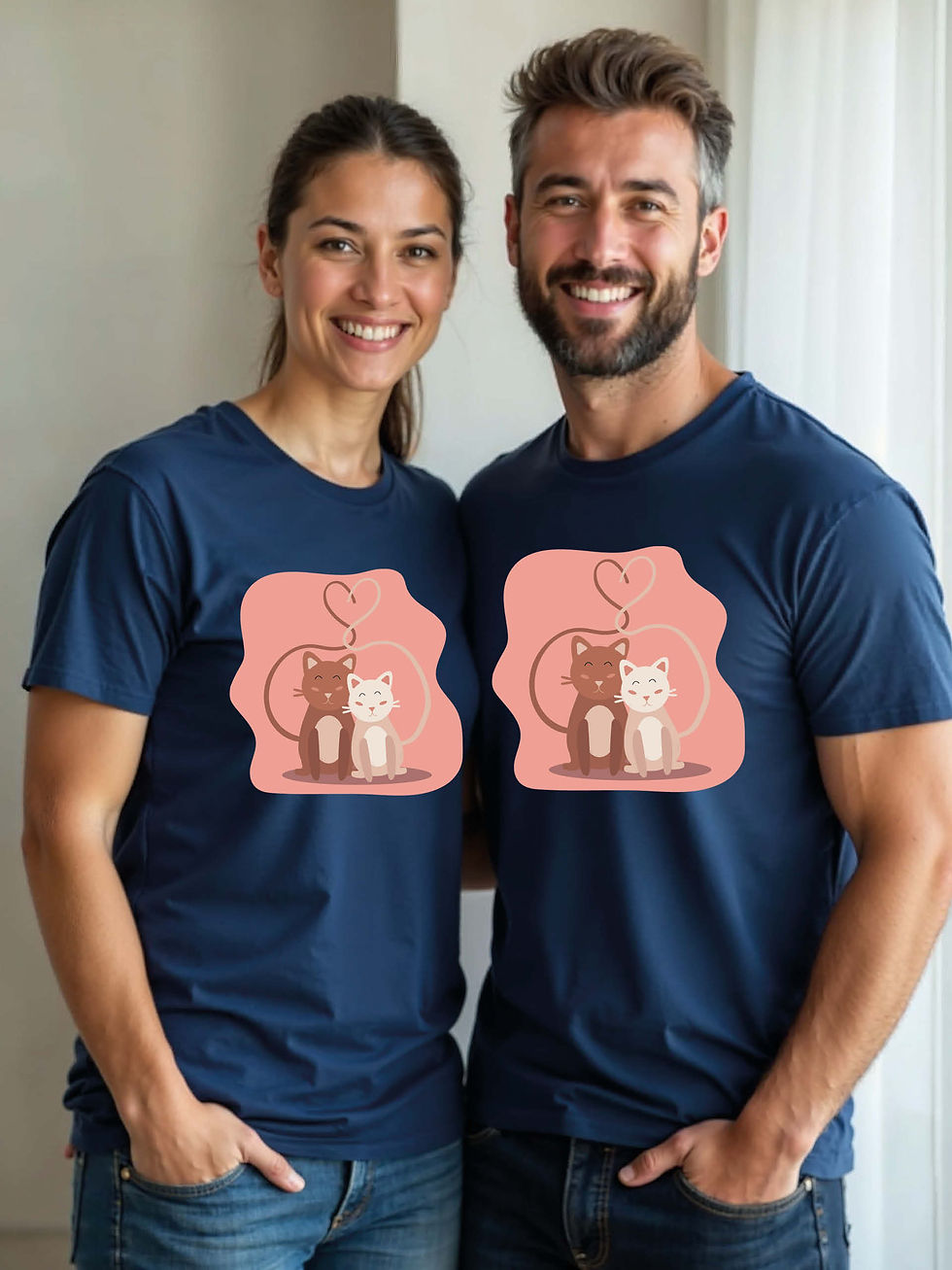 Trendy Animal Couple T-Shirt Lovers Edition – Buy Now