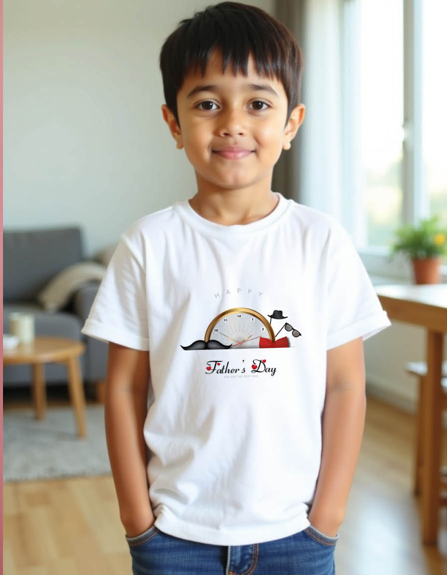 Thumbnail: Fathers day Unisex printed graphic t shirt