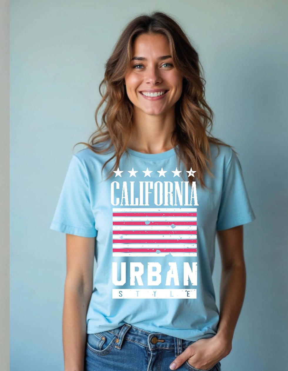 Thumbnail: california urban  printed T-Shirt for All ages