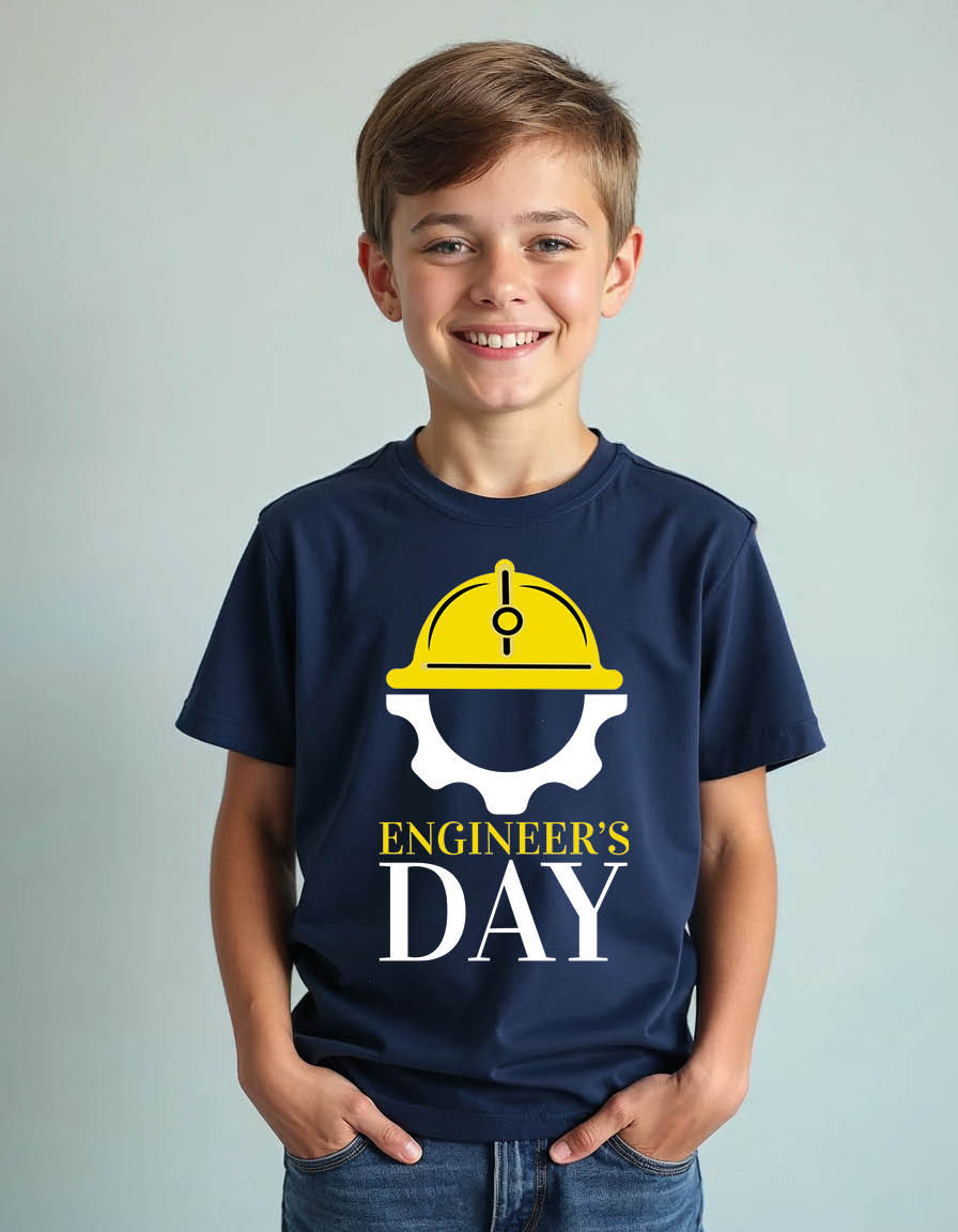 Engineer day Unisex printed graphic t shirt