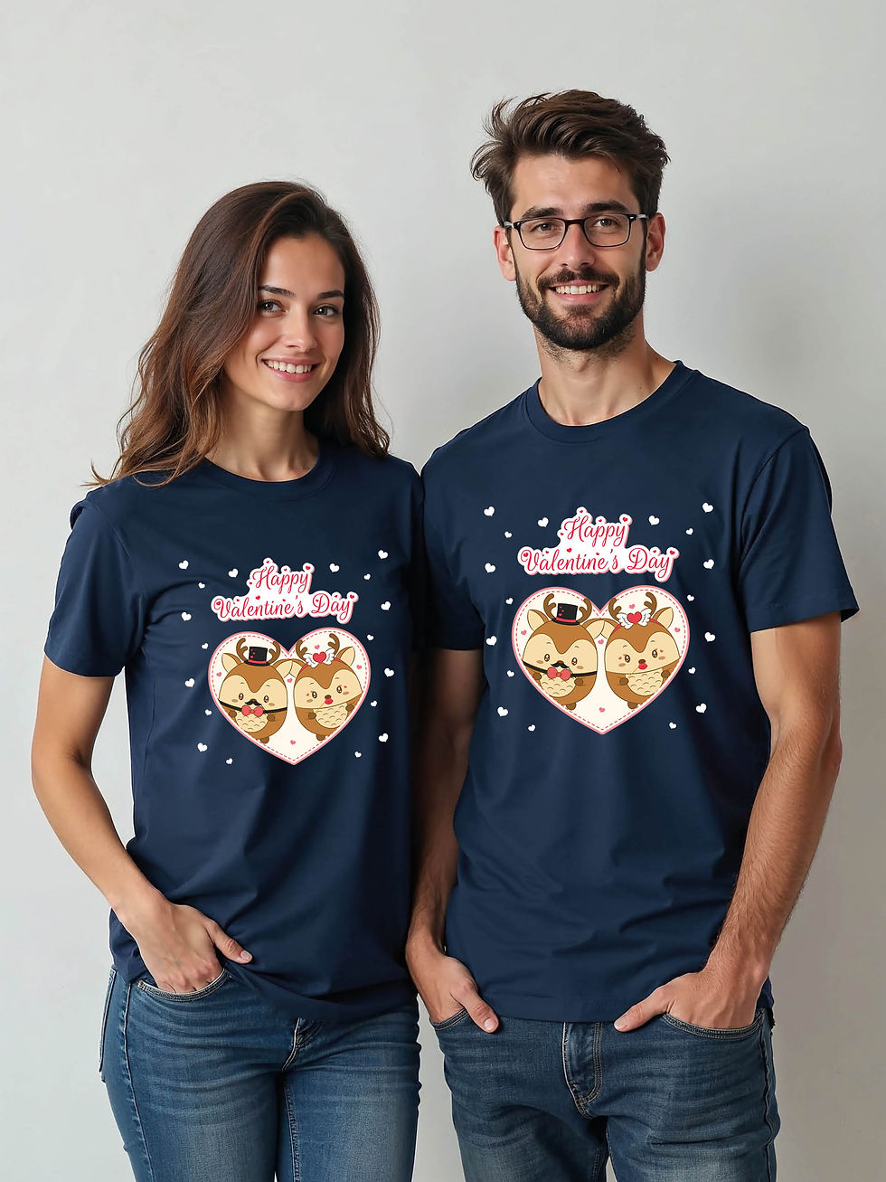 Thumbnail: Couple Goals Cartoon Couple T-Shirt Lovers Edition – Buy Now