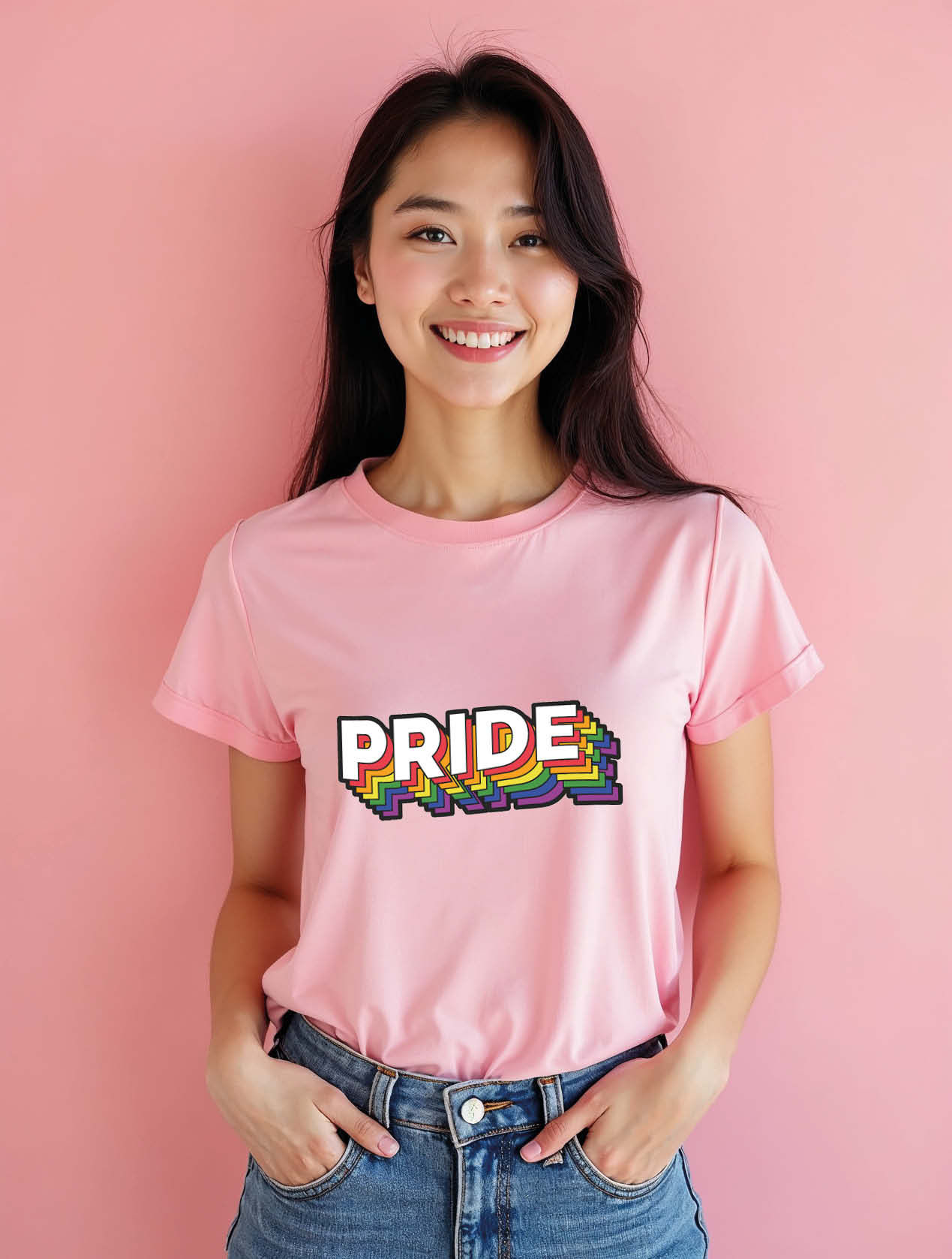 pride Modern Women’s Printed Graphic Streetwear T-Shirt – Limited Stock
