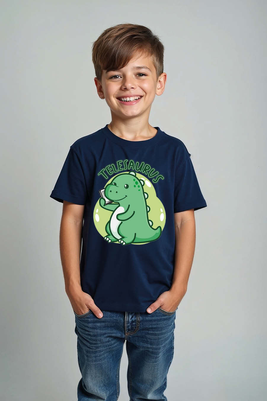 Thumbnail: Cute Cool Cartoon Kids T-Shirt – Drawing Print Design for Boys & Girls | Buy Now