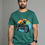 Thumbnail: old motorbike with pop art style mens printed graphic t shirt