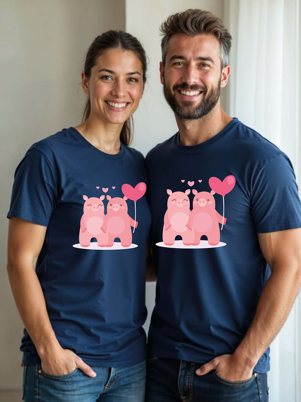 Thumbnail: Valentine’s Animal Couple T-Shirt Lovers Edition – Hot Deal