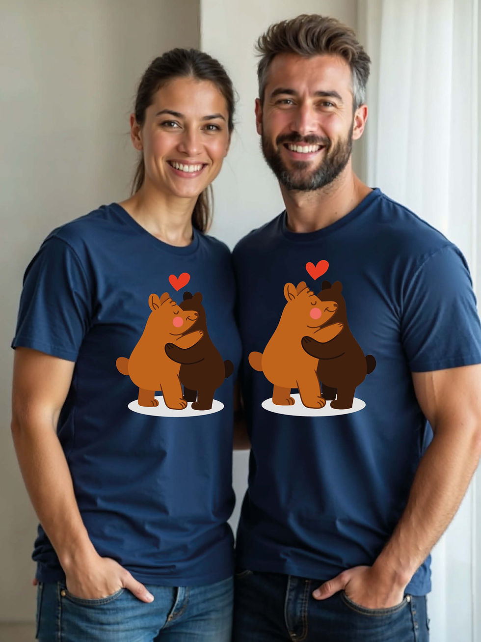 Thumbnail: Anniversary Animal Couple Matching Tee Lovers Edition – Best