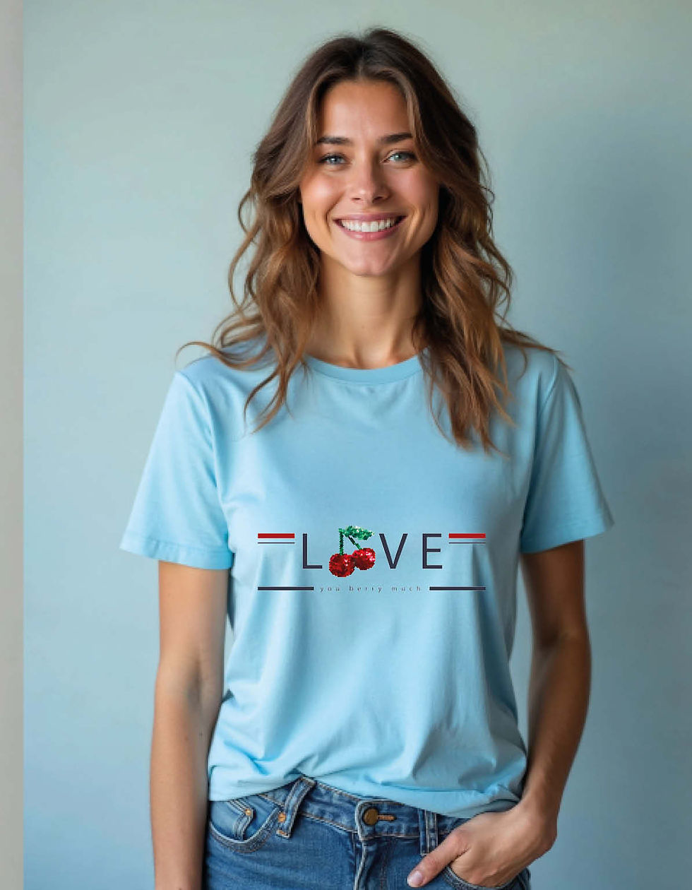 Love Printed T-Shirt for All age