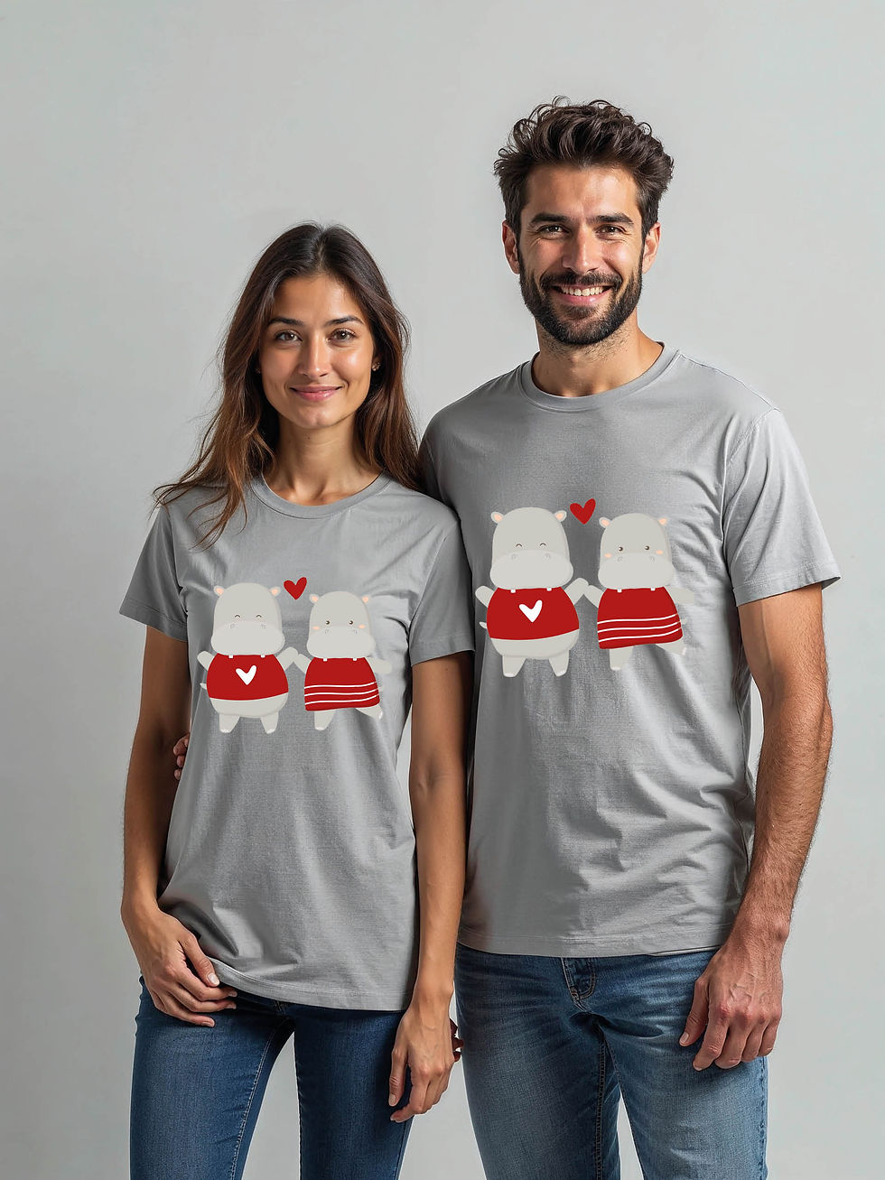 Eternal Love Cartoon Couple T-Shirt Lovers Edition – Buy Now