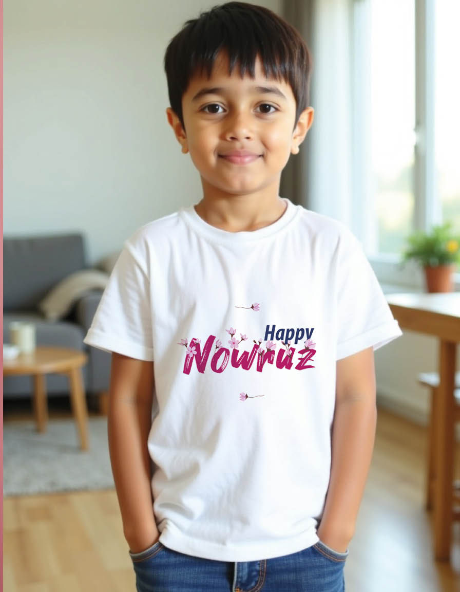 Happy nowruz Unisex printed graphic t shirt