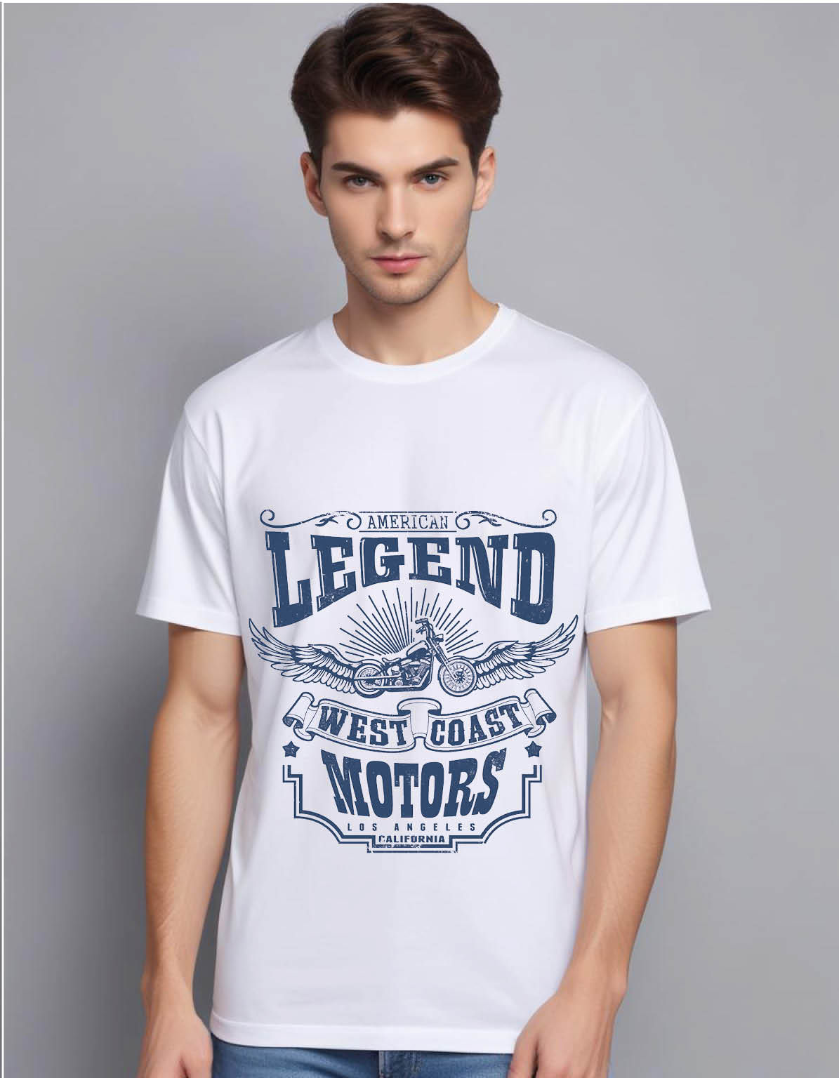 american legend west coast motors mens printed graphic t shirt