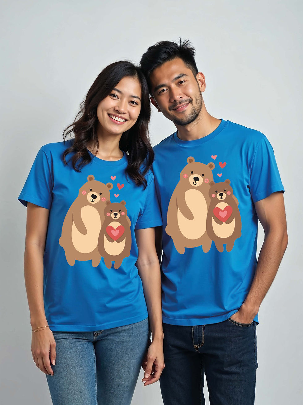 Thumbnail: Forever Love Cartoon Couple Matching Tee Lovers Edition – Shop Now