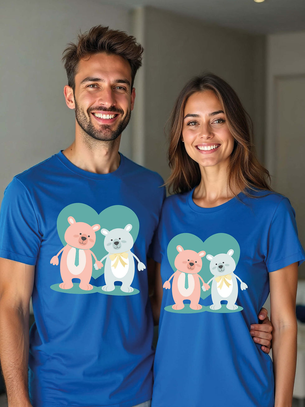 Thumbnail: Couple Goals Animal Couple Matching Tee Lovers Edition – Best