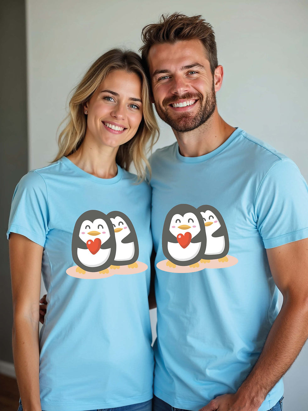 Thumbnail: Stylish Animal Couple T-Shirt Lovers Edition – Discount Offer