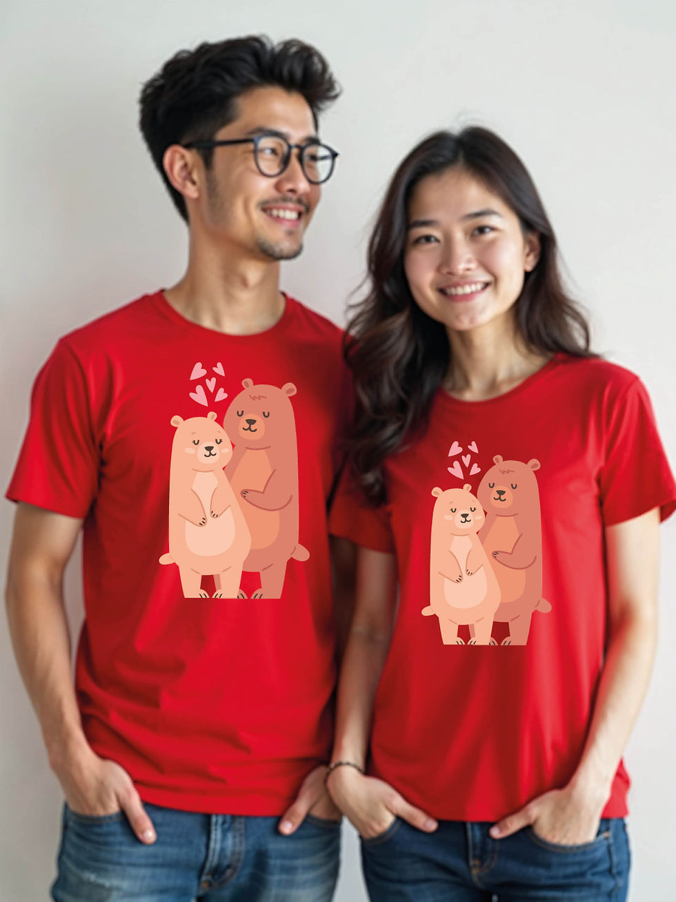 Thumbnail: Matching Outfit Cartoon Couple T-Shirt Lovers Edition – Low Price Offer