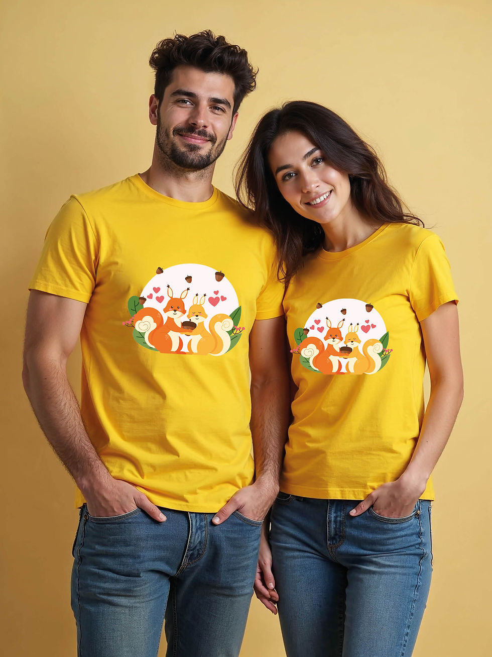 Thumbnail: Soulmates Cartoon Couple Matching Tee Lovers Edition – Limited Stock