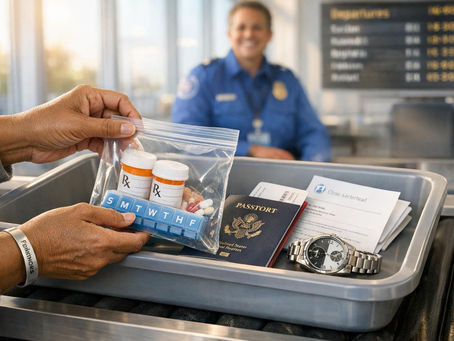 Traveling with Parkinson's: Meds, Security & Time Zones
