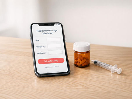 Medication Dosage Calculator for Safe Use