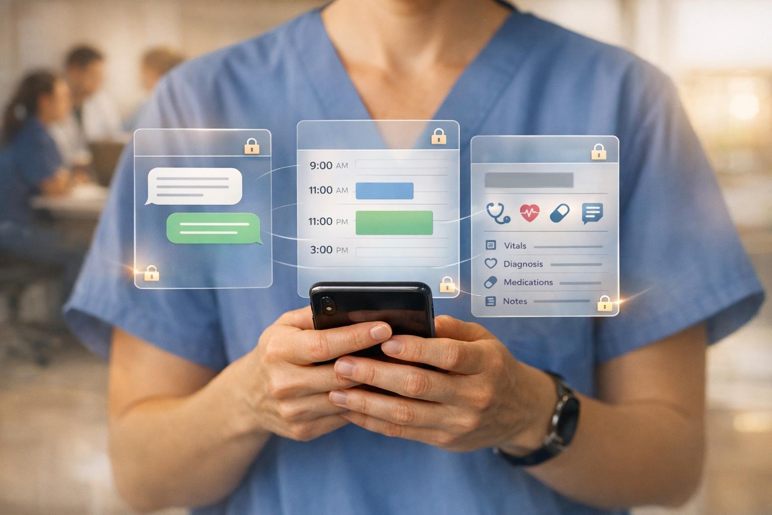 How Mobile Apps Improve Care Team Communication