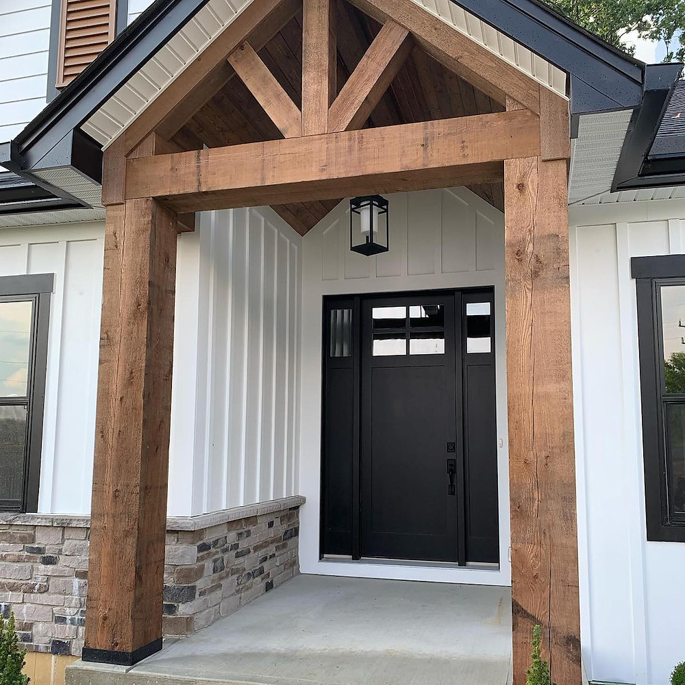 Farmhouse exterior custom design by the Robert Lucke Group