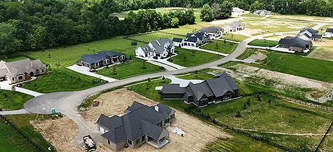 Stone Pillars Farm is a new custom home community in Goshen local schools developed by the Robert Lucke Group a Cincinnati custom home builder