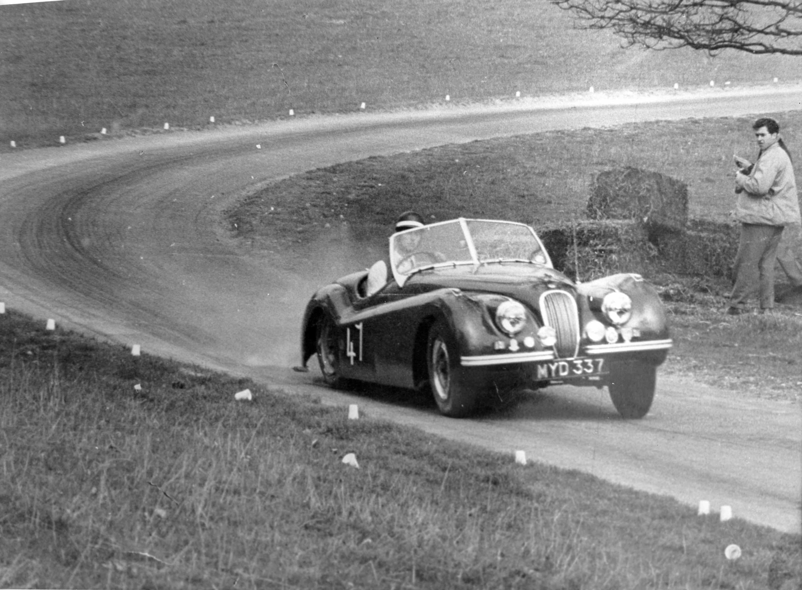 Mike Wright, Jaguar XK120.jpg
