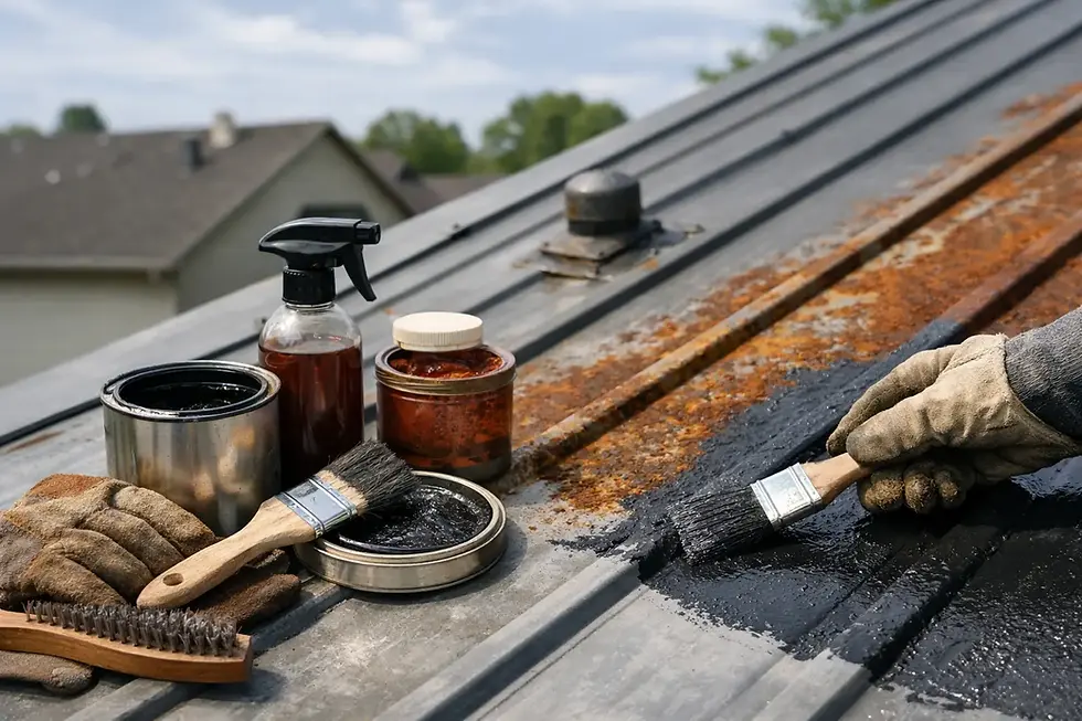 Rust Products for Roof Repair That Actually Last