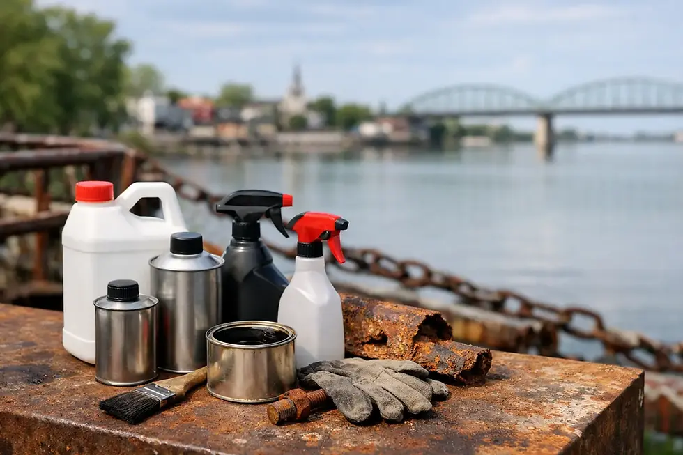 Produits contre la rouille à St-Jean-Richelieu