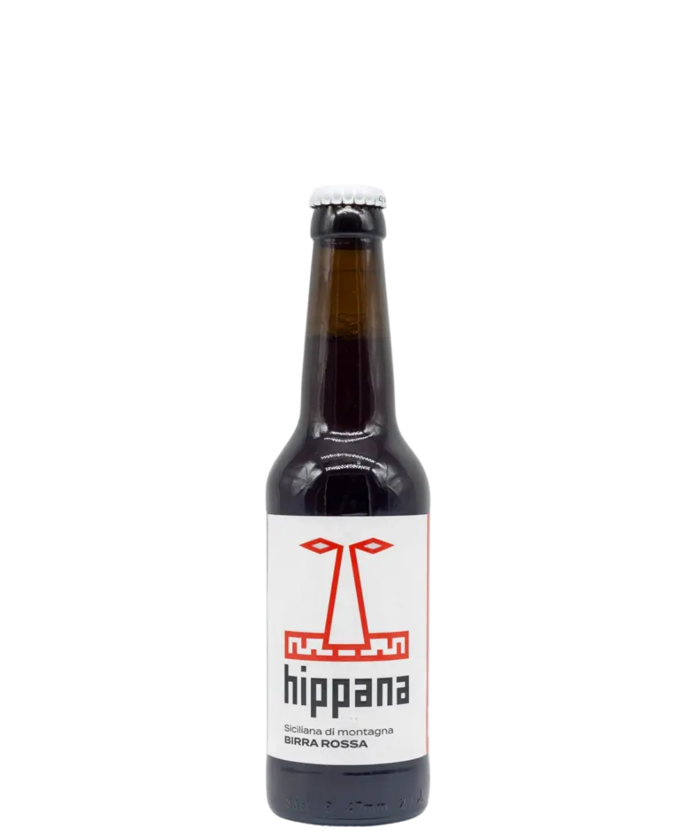 bottiglia birra artigianale Hippana Rossa