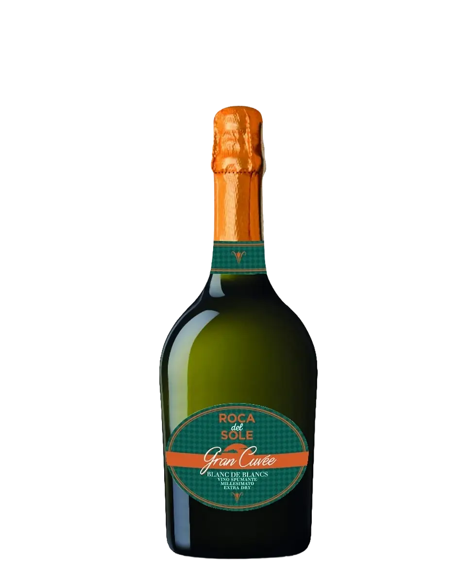 Roca del Sole Blanc de Blancs Extra Dry Millesimato bottiglia spumante