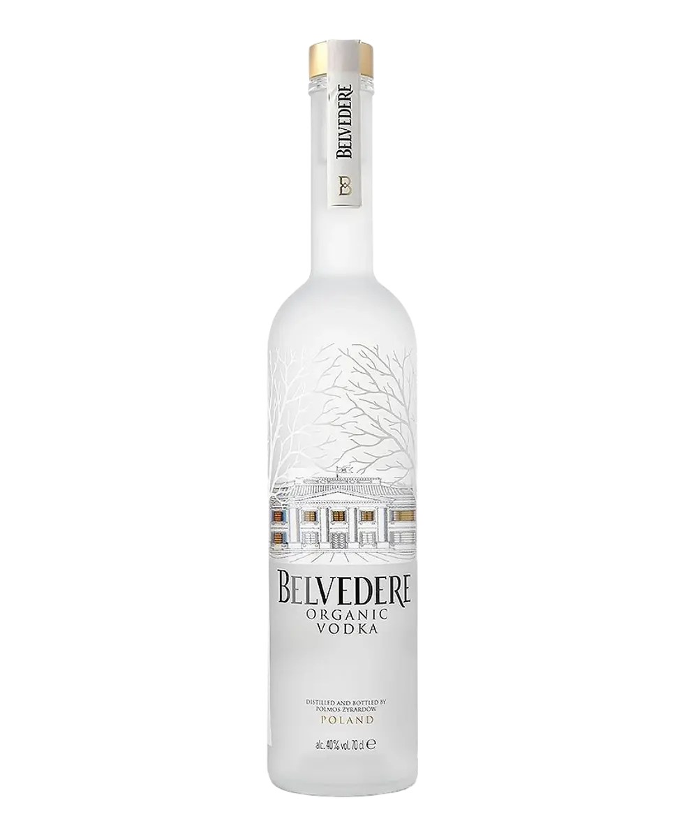Vodka Belvedere Organic Polish Vodka bottiglia
